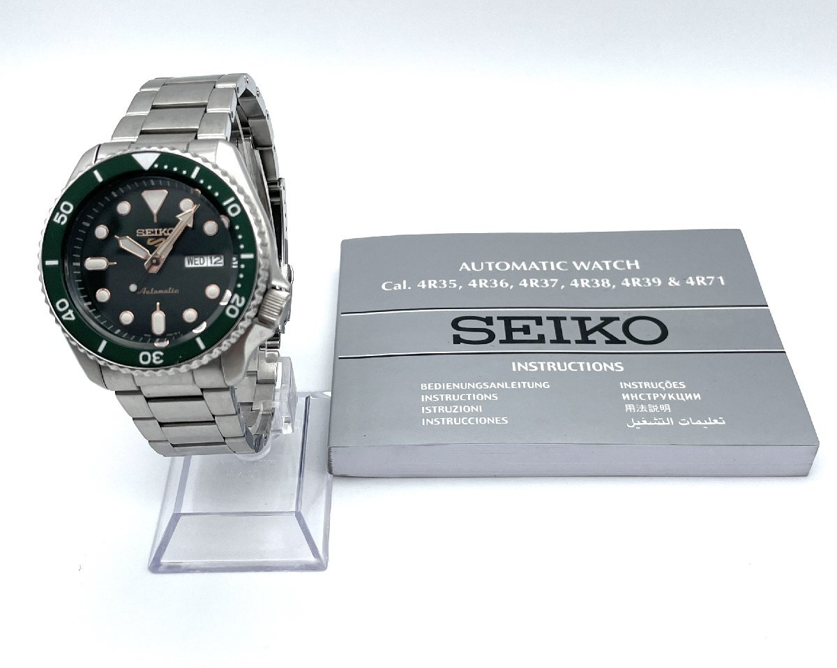 【中古】セイコー SEIKO 5 腕時計 自動巻き Automatic 海外モデル SRPD63K メンズ 並行輸入品_画像2
