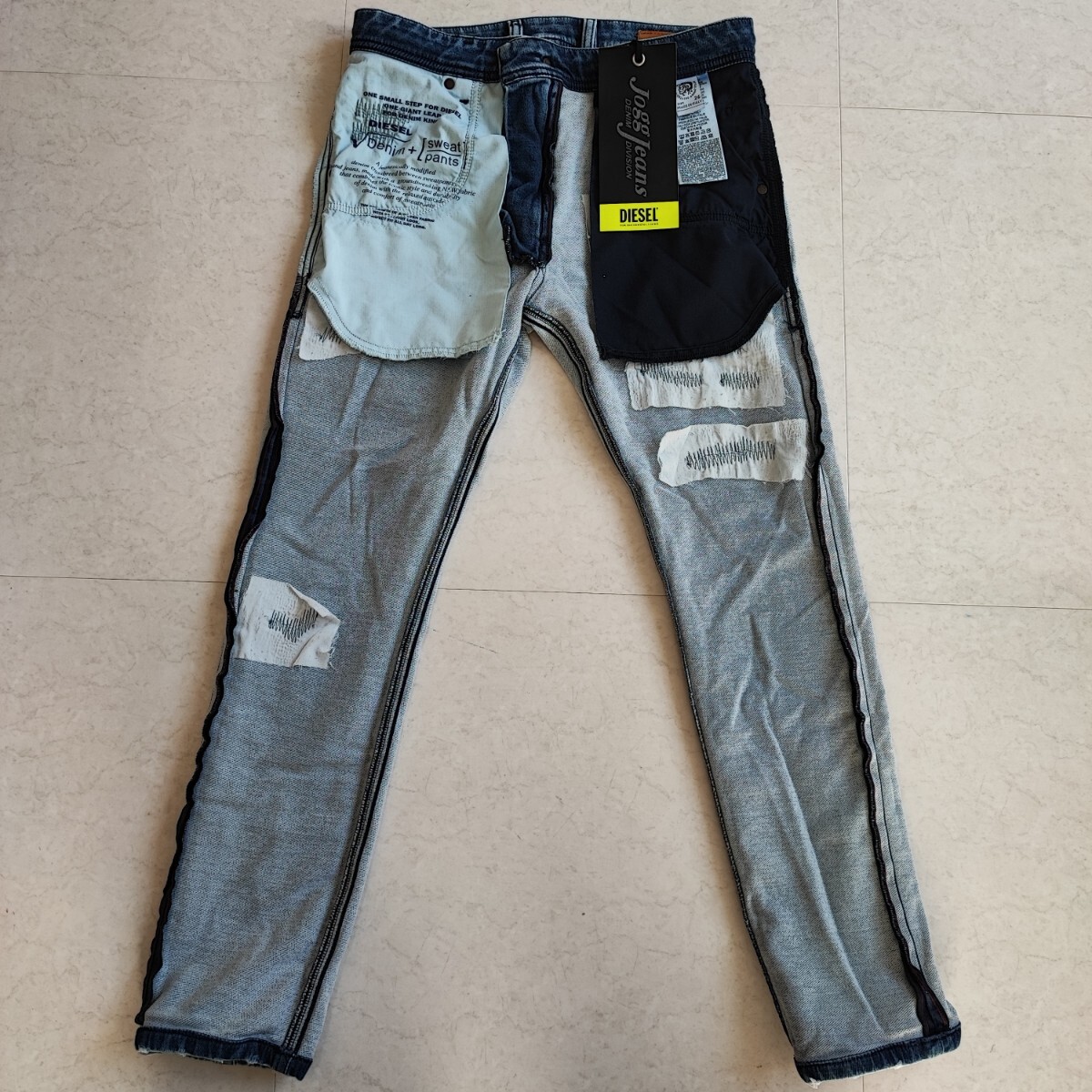 極美品 DIESEL Ｗ２６ ディーゼル ジョグ ジーンズ デニム KROOLEY JOGG JEANS 0096M 送料込み