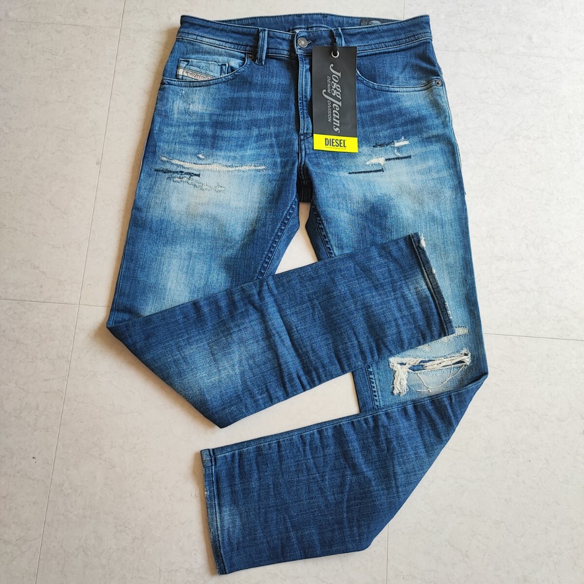 極美品 DIESEL Ｗ３０ ディーゼル デニム ジョグ ジーンズ JOGG JEANS THOMMER-T 0099S 送料込み