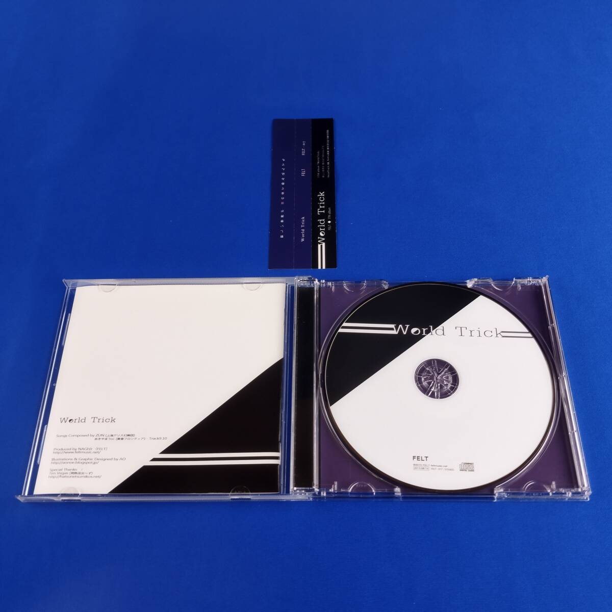 1SC6 CD World Trick FELT 東方 同人音楽 帯付きの画像3