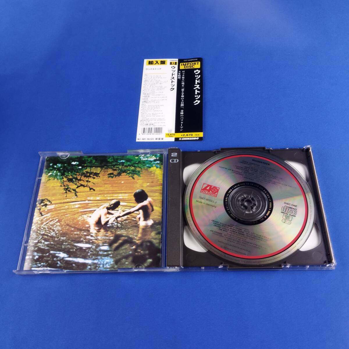 1SC10 CD Woodstock original soundtrack and more _画像3