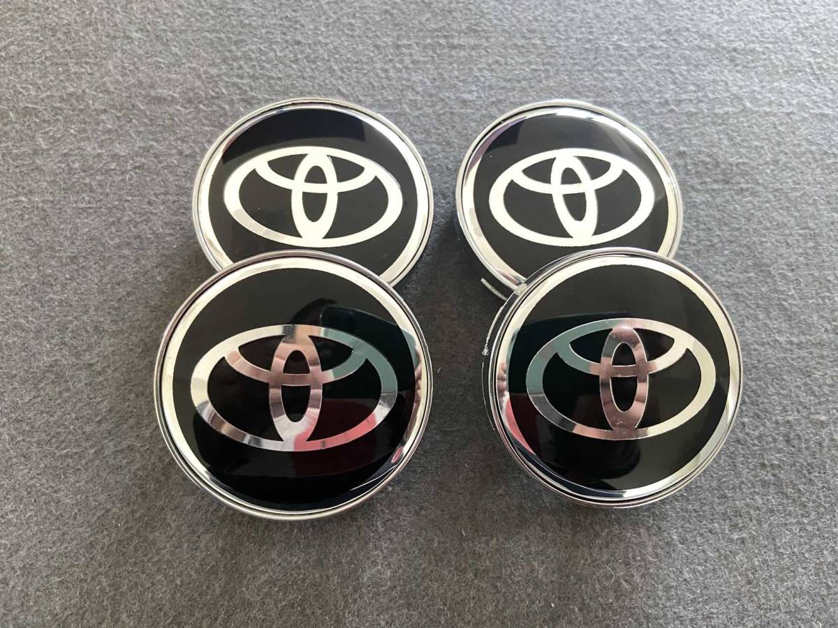 トヨタ TOYOTA ホイールキャップ ホイール ハブキャップ センター キャップ保護 防塵 4個セット 外径60mm T12番_画像2