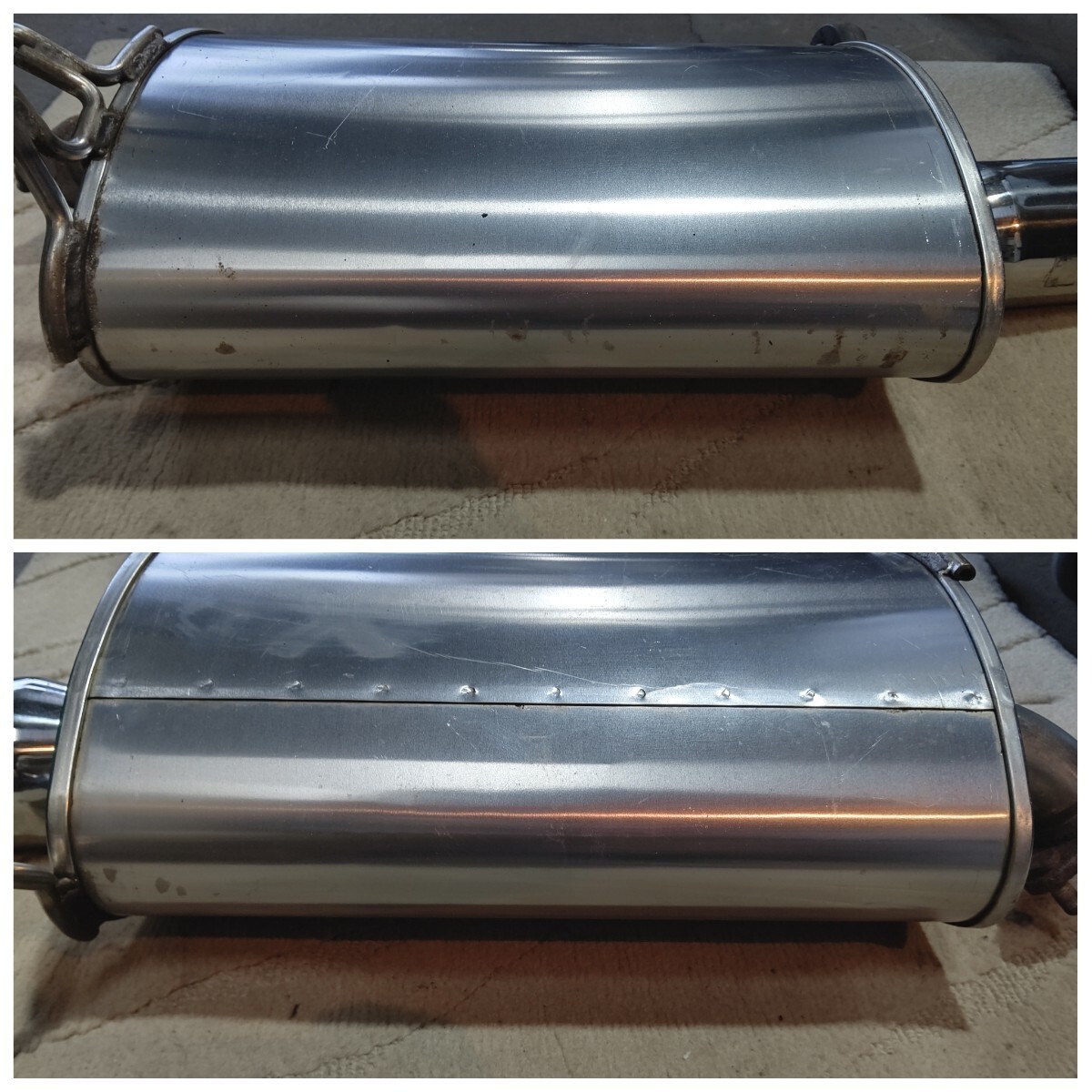 * Accord modulo евро R CL7 muffler Modulo EuroR CL задний деталь *