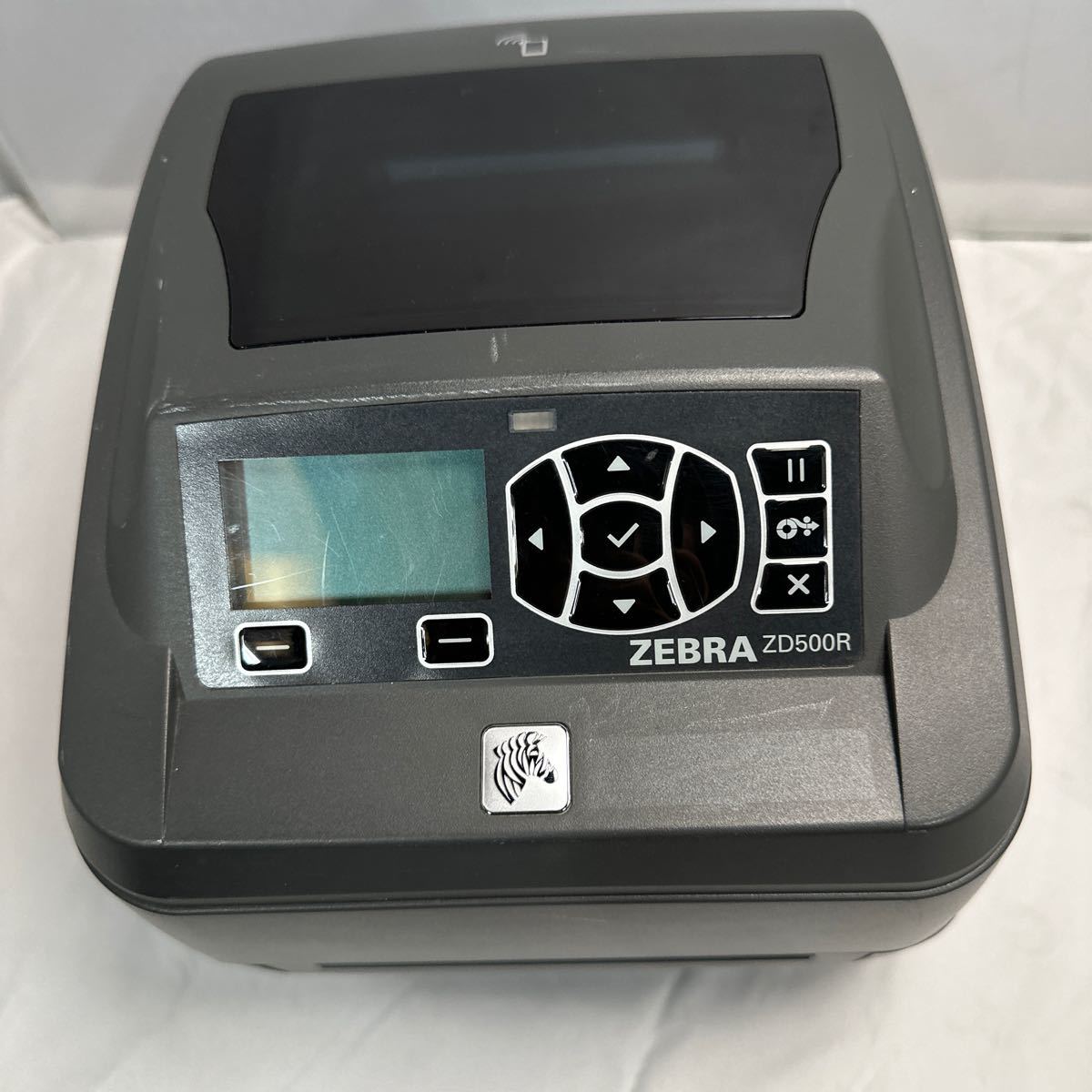 「2FV27」ZEBRA ゼブラ　ZD500R RFIDプリンタ　現状出品　電源アダプタ付き　本体のみ　_画像2