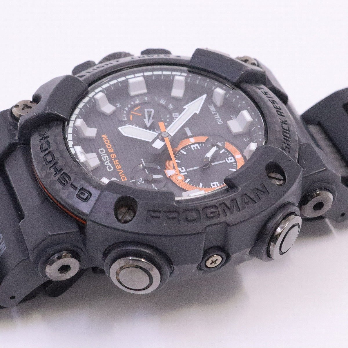 カシオ G-SHOCK フロッグマン Bluetooth ソーラー電波 メンズ 腕時計 アナログモデル コンポジットバンド GWF-A1000XC-1AJF【いおき質店】_画像8