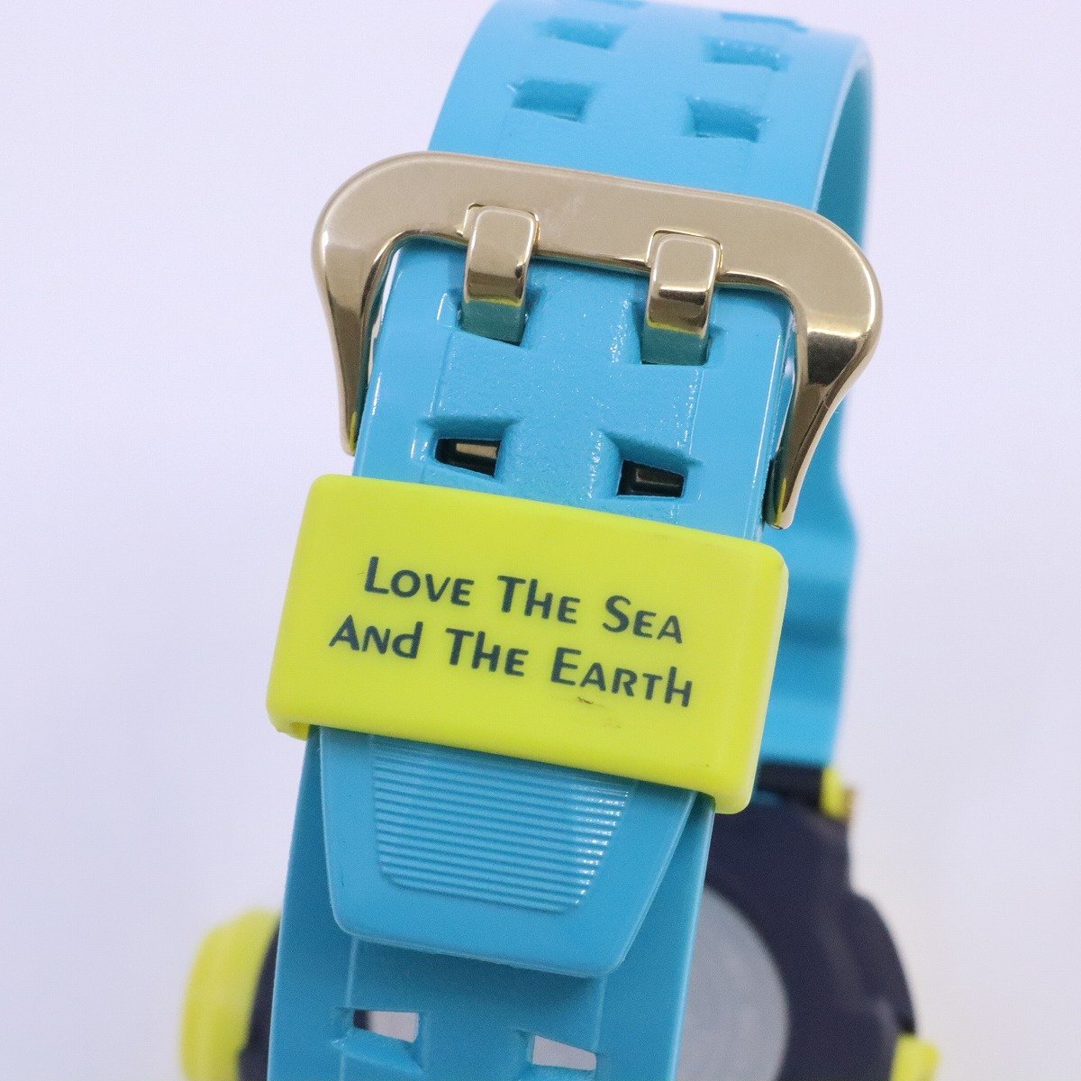 カシオ G-SHOCK Love The Sea And The Earth 2011年 ライズマン ツインセンサー ソーラー電波 メンズ 腕時計 GW-9201KJ-9JR【いおき質店】_画像6