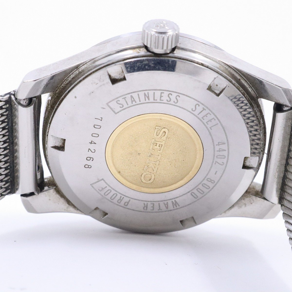 SEIKO キングセイコー 44KS セカンドモデル 1967年製 手巻き メンズ 腕時計 シルバー文字盤 社外ベルト 4402-8000【いおき質店】_画像9