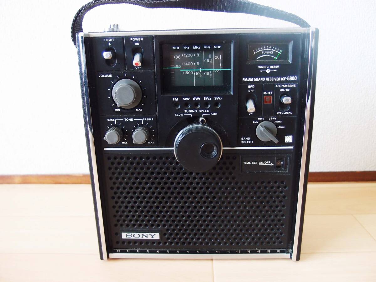 SONY ICF-5800 ラジオの画像1