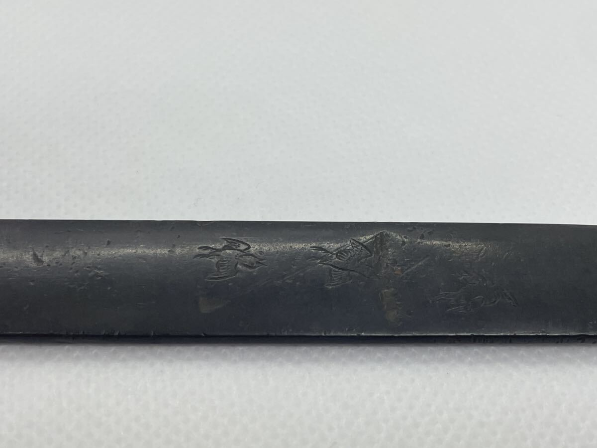 日本刀 刀装具 小柄 小刀 金象嵌 武具 赤銅の画像6