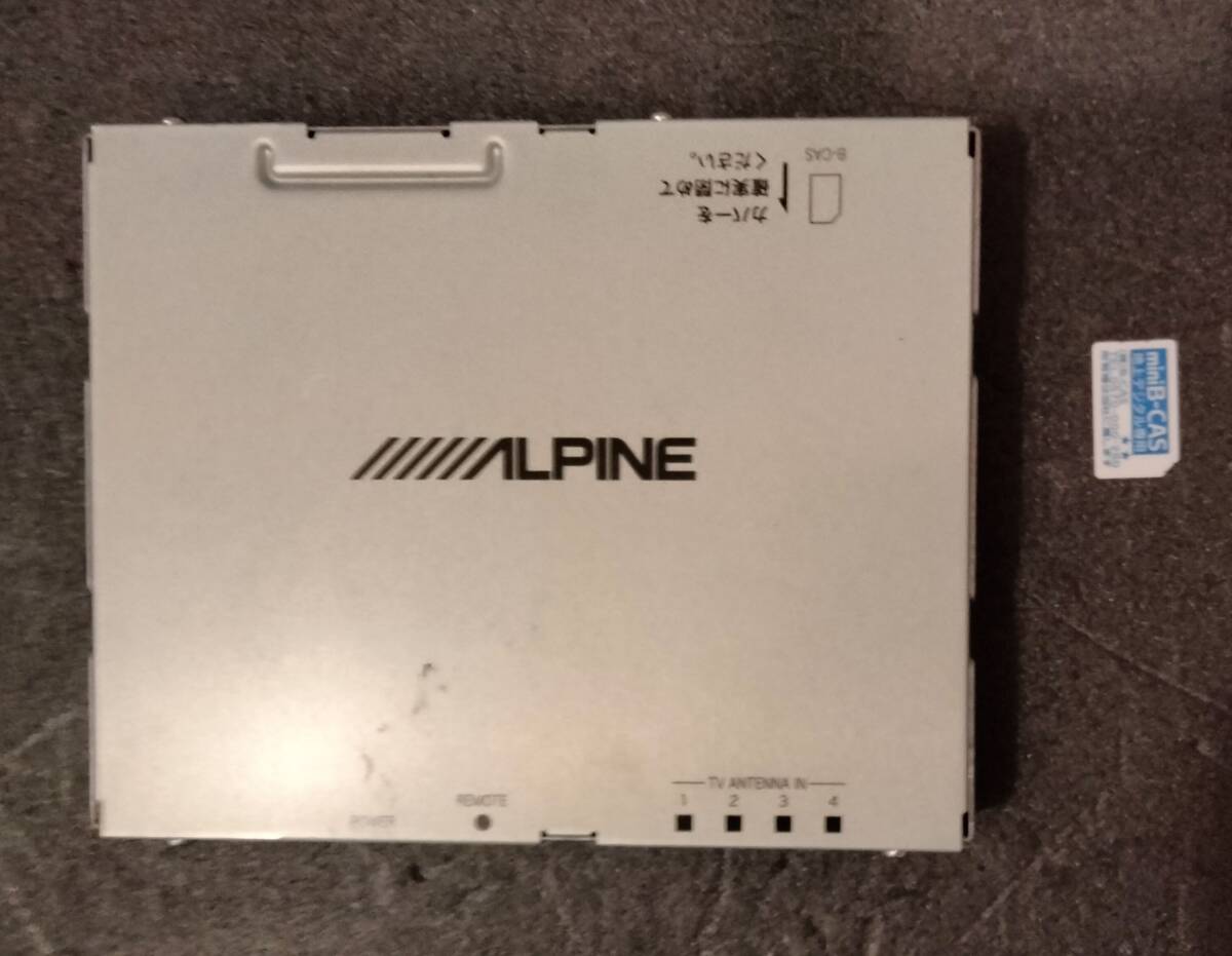 アルパイン (ALPINE) TUE-T500　4×4地上デジタルチューナー (フルセグ/ワンセグ) フィルムアンテナ付き②_画像2