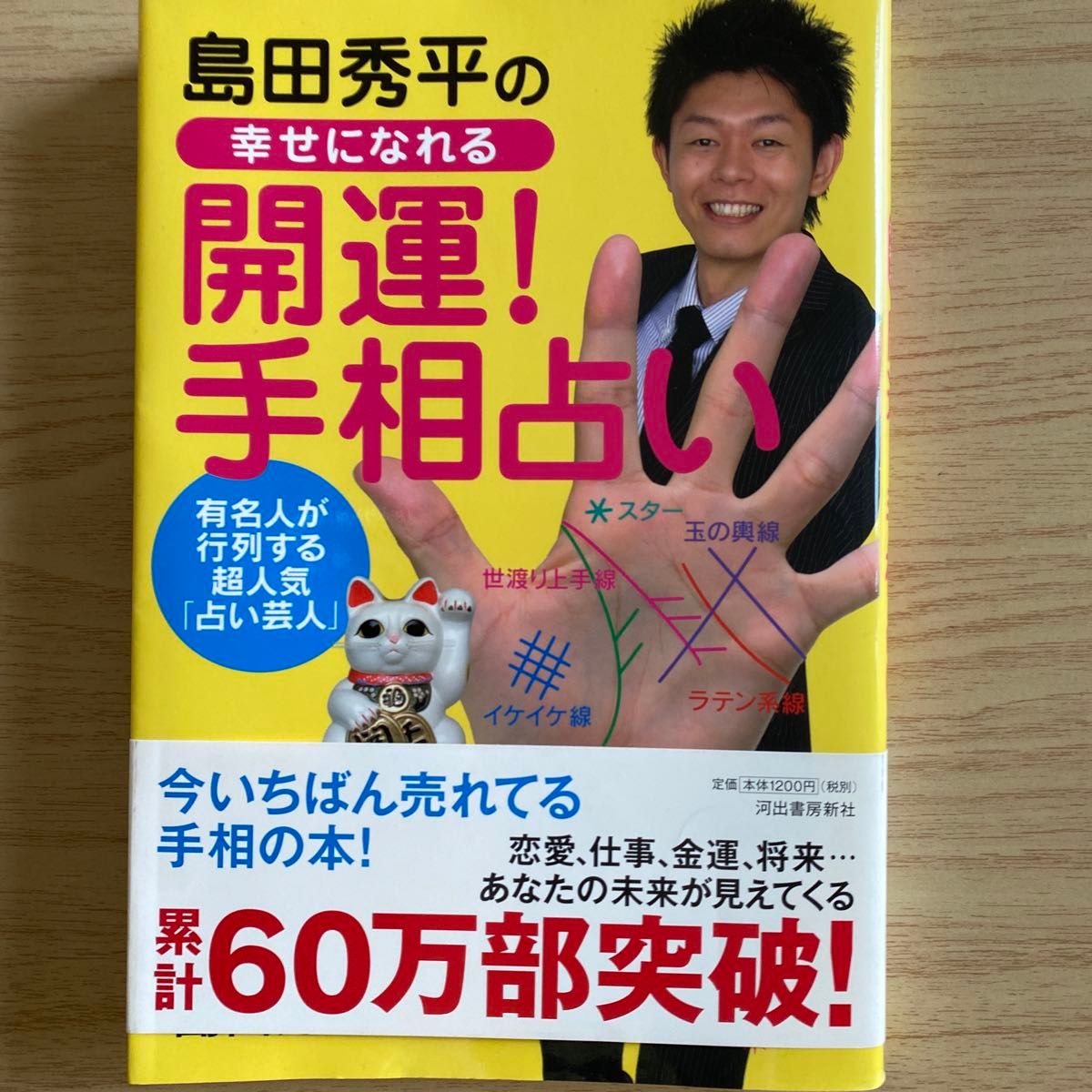 島田秀平の幸せになれる開運！手相占い　有名人が行列する超人気「占い芸人」 島田秀平／著