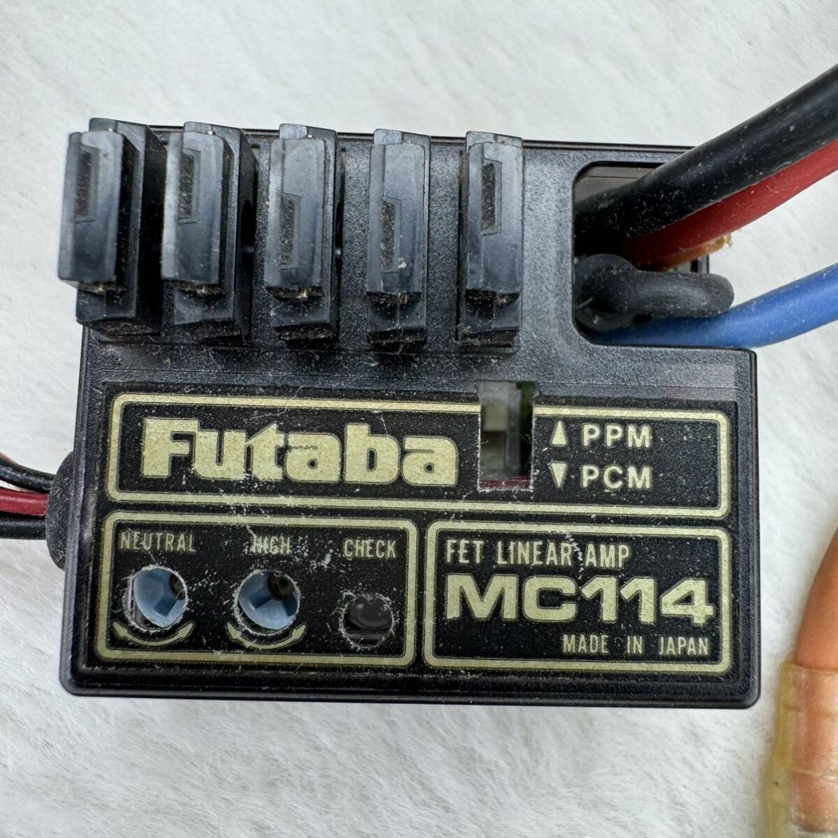 Futaba MC114 フタバ スピードコントローラー　アンプ 動作未確認_画像2