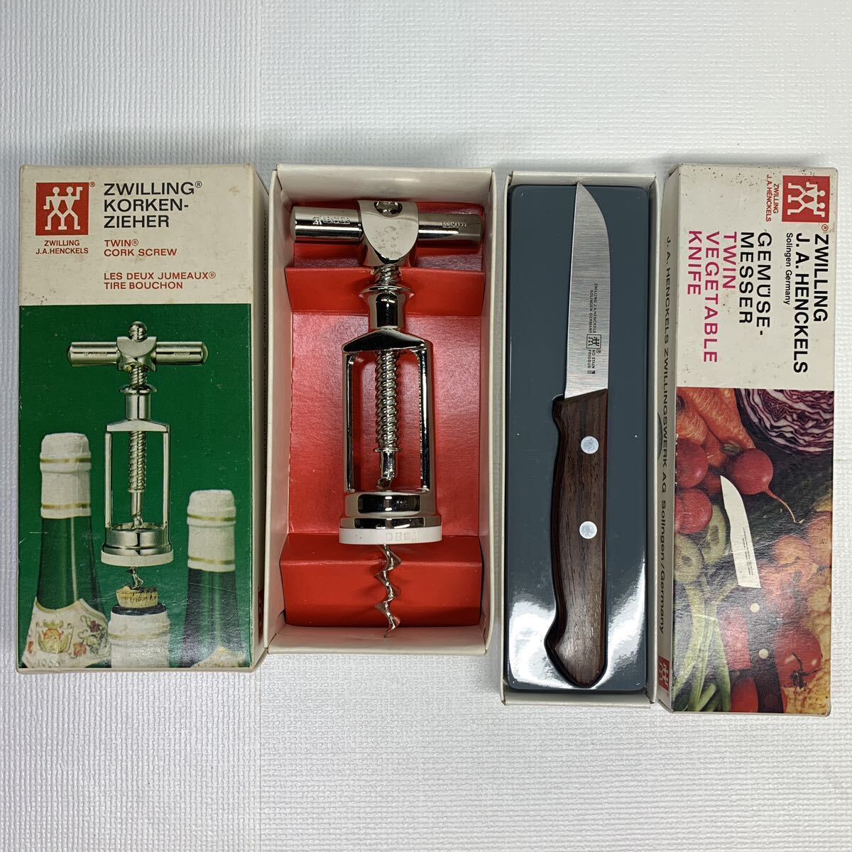  Germany made ZWILLING J.A. HENCKELStsu vi ring henkerus wine opener cork pulling out bejitabru knife petit knife 