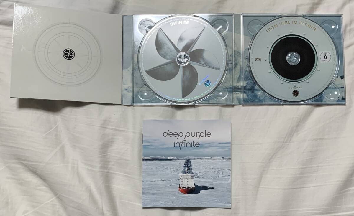 * limitation record *Deep Purple*infinite*cd+dvd*Steve Morse