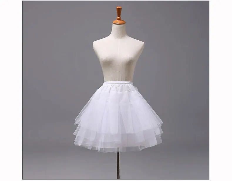  pannier child Kids white volume up skirt cosplay 45.chu-ru frill dress skirt ballet 