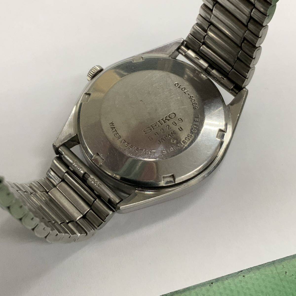☆SEIKO セイコー ACTUS アクタス 6306-7010 自動巻き 腕時計 ジャンク品 ！の画像2