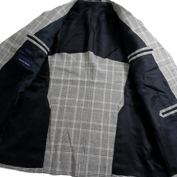 ISETAN MEN\'S Ise city . men's regular price 8.6 ten thousand made in Japan most . Kiyoshi .linen. summer wool step return . tailored jacket IMJ91F607 44 ^143Vbus9250e