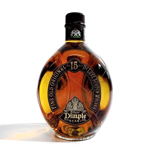 未開栓 Dinple ディンプル 15年 ブレンデッドウイスキー ウイスキー オールドボトル 古酒 750ml 43％ 箱付き ▲030▼bus163giの画像2