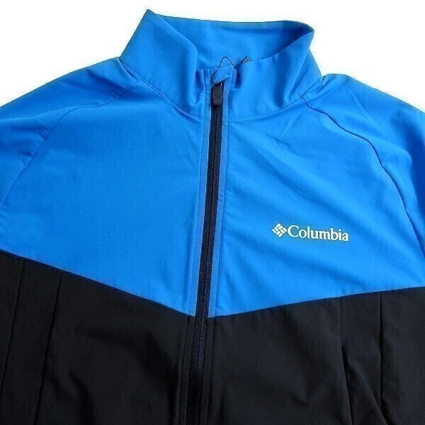 ■Columbia コロンビア 新品 高耐久ストレッチナイロン フルジップ ジャケット トレーニングウェア YMG104 403 110/XXL ▲013▼bus237co_画像4