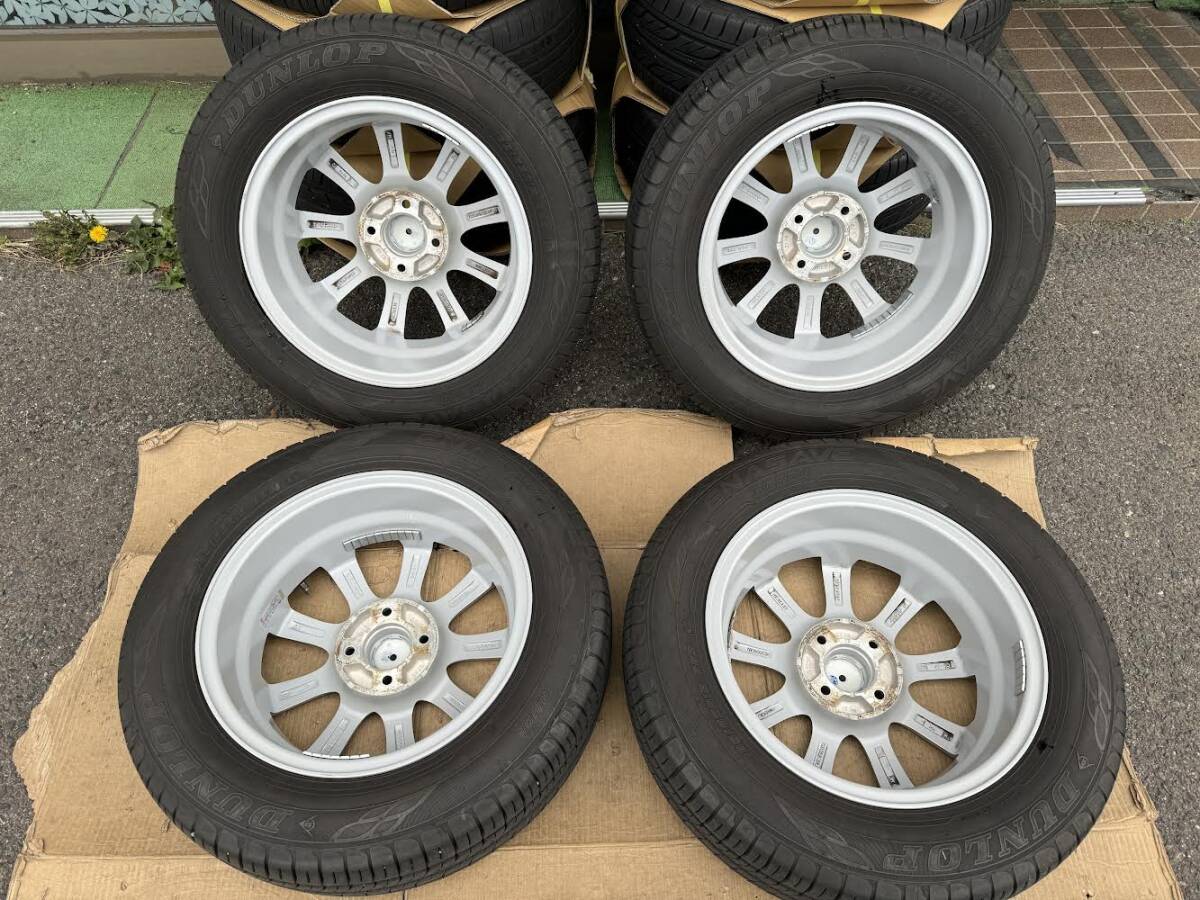 DUFACT 15インチ 5.5J +42 PCD100 4穴/ダンロップ エナセーブ 185/65R15 2023年製 4本セット #374-2の画像2