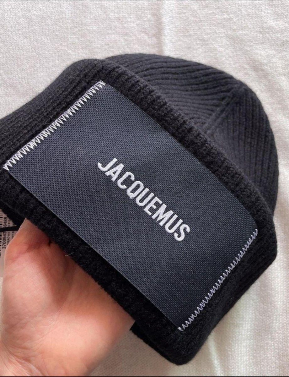 【ジャックムス】JACQUEMUS ロゴ ニット帽 ビーニー