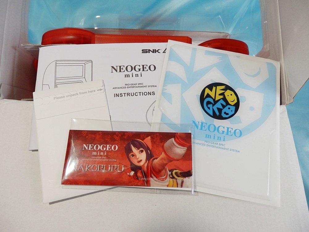 ★ SNK / NEOGEO mini サムライスピリッツ 限定版セット ナコルル ★ 未使用品 ★_画像7