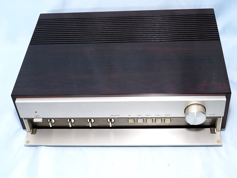 ◆ジャンク品◆　DENON PRA-2000 ステレオプリアンプ　◆_画像1