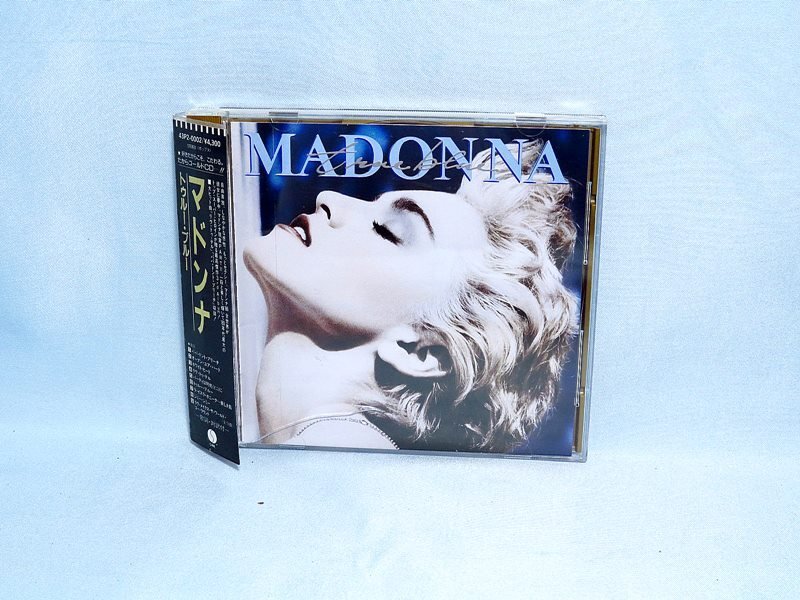 ◆ マドンナ / トゥルー・ブルー ゴールドディスク　24K蒸着CD MADONNA True Blue ◆_画像1