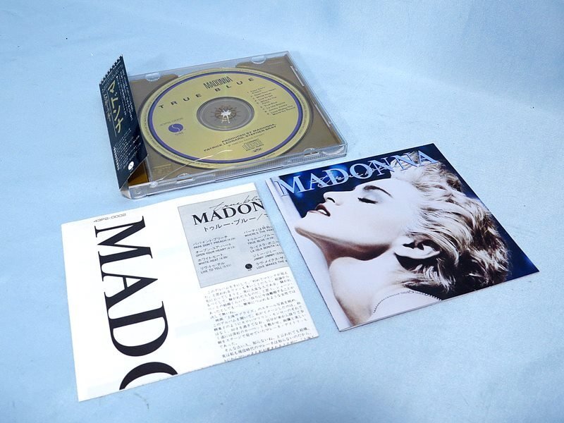 ◆ マドンナ / トゥルー・ブルー ゴールドディスク　24K蒸着CD MADONNA True Blue ◆_画像2