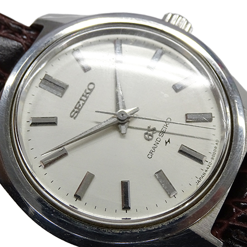 １円〜 グランドセイコー GRAND SEIKO GS 4420-9000 時計 メンズ ブランド 手巻き ステンレス SS レザー(v0080734400)の画像7