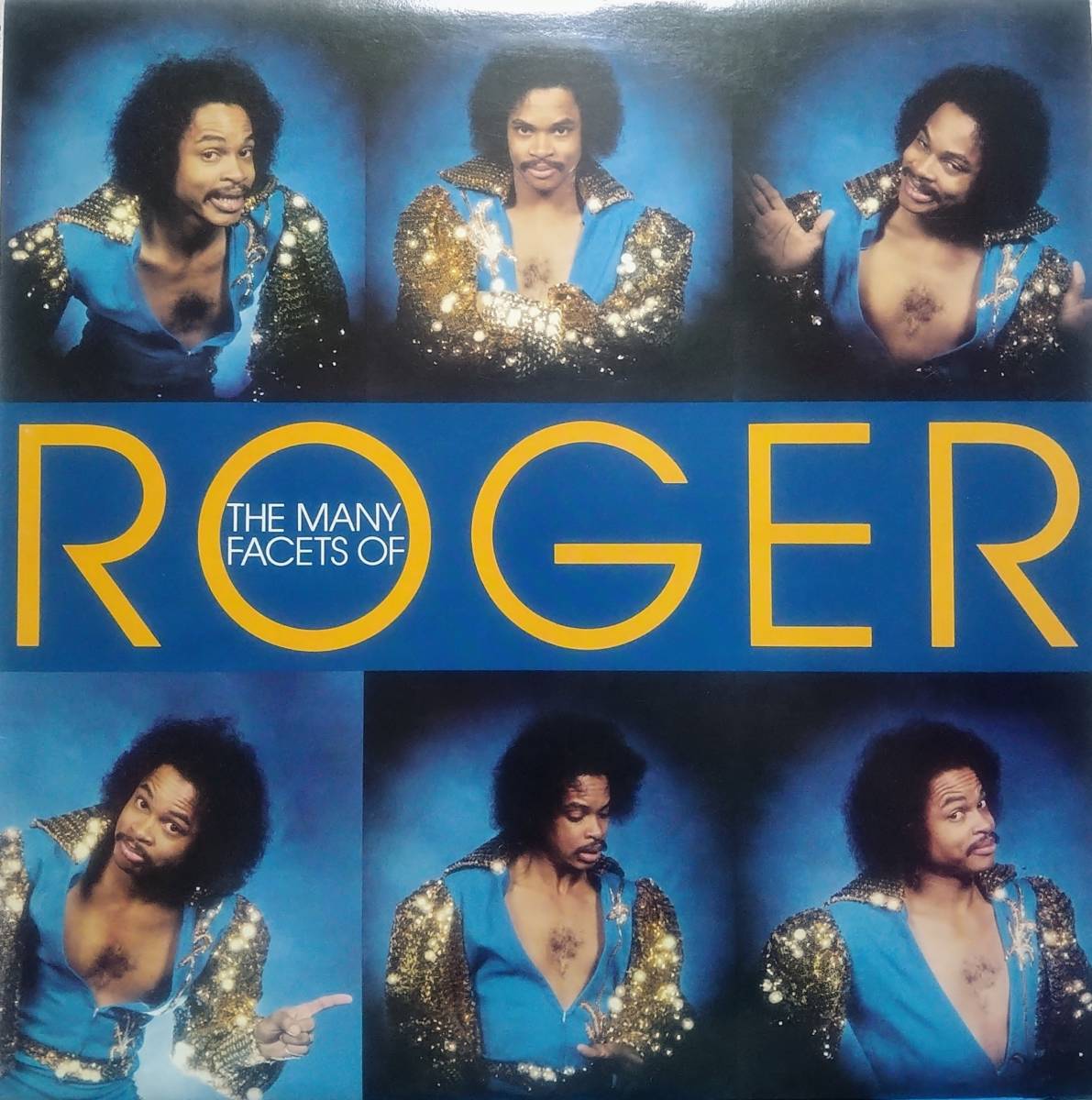 【LP Soul P-Funk】Roger「The Many Facets Of Roger」JPN盤._ジャケット