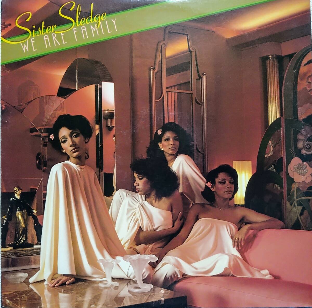 【LP Soul】Sister Sledge「We Are Family」JPN盤 He's The Greatest Dancer.Thinking Of You.We Are Family.他 収録！_ジャケット