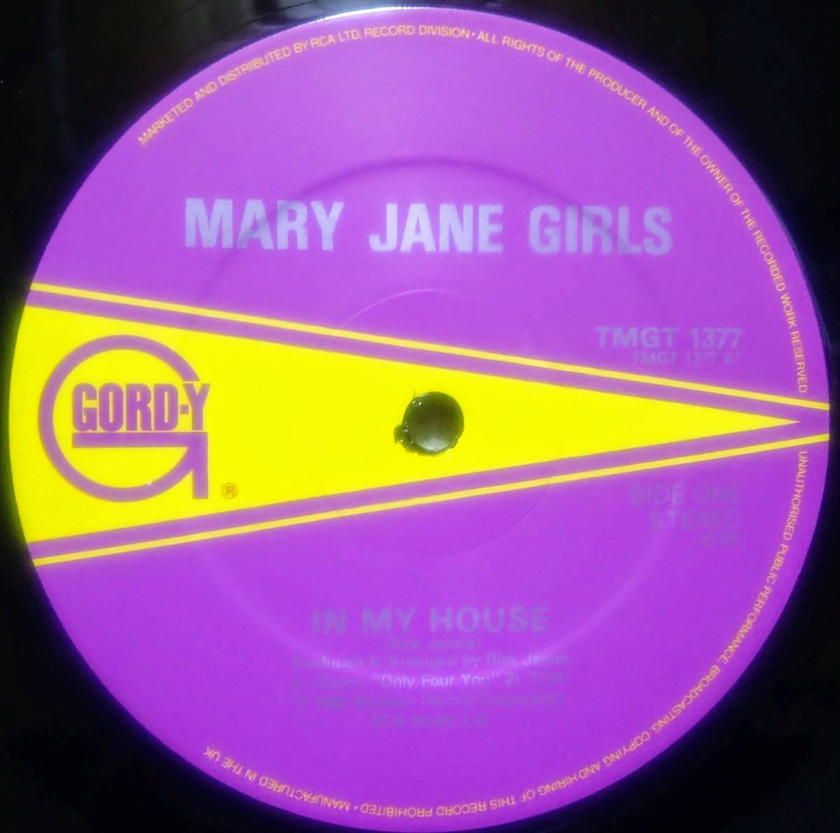 【12's Soul】Mary Jane Girls「In My House」UK盤_Side2