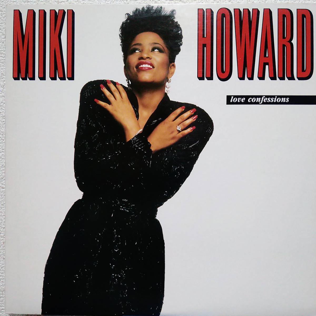【LP Soul】Miki Howard「Love Confessions」オリジナル US盤_ジャケット