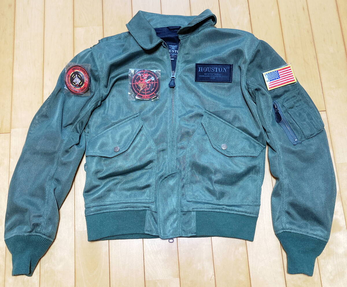 Top Gun Maverickトップガン マーヴェリックHOUSTON ヒューストンCWU-36P モーターサイクル ジャケットLサイズの画像1