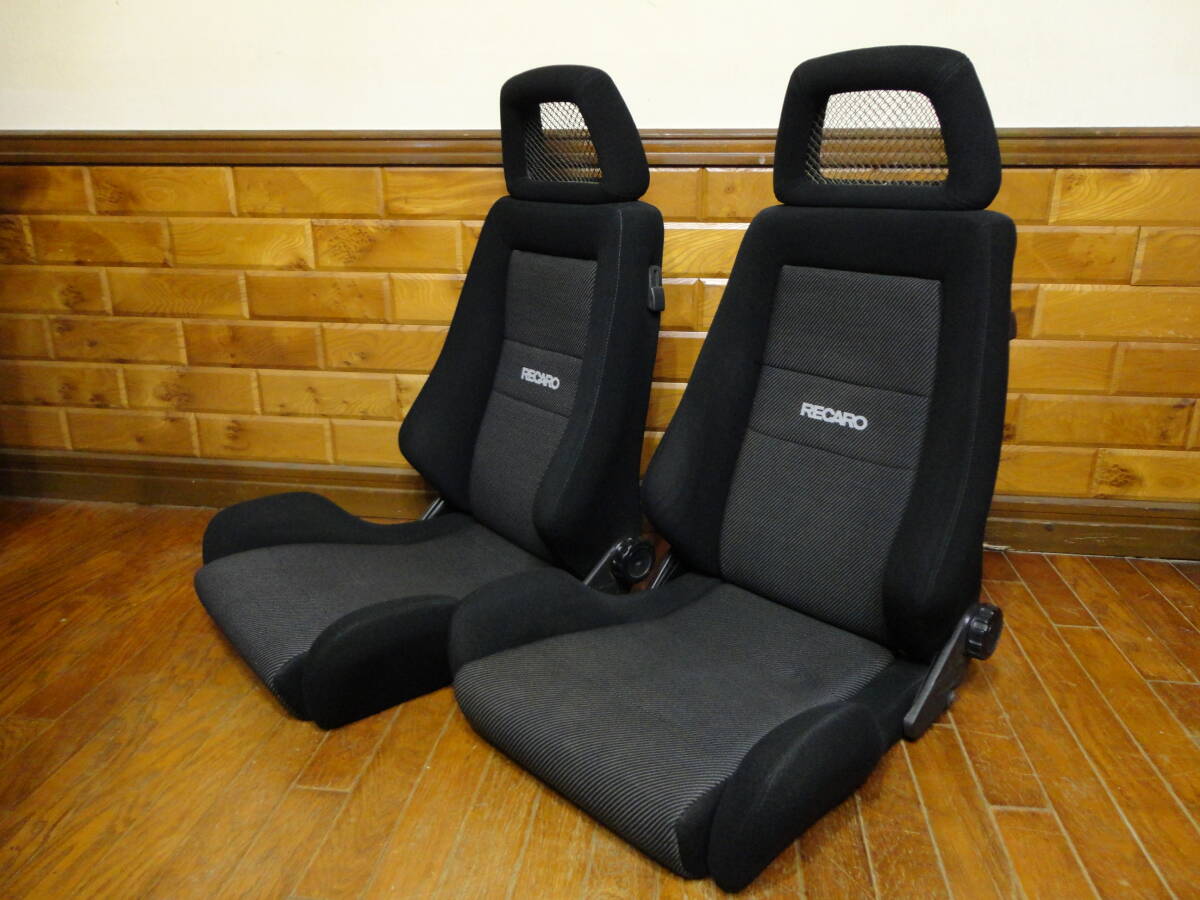 ★RECARO LX-M ブラック×グレー 2脚セット★ の画像3