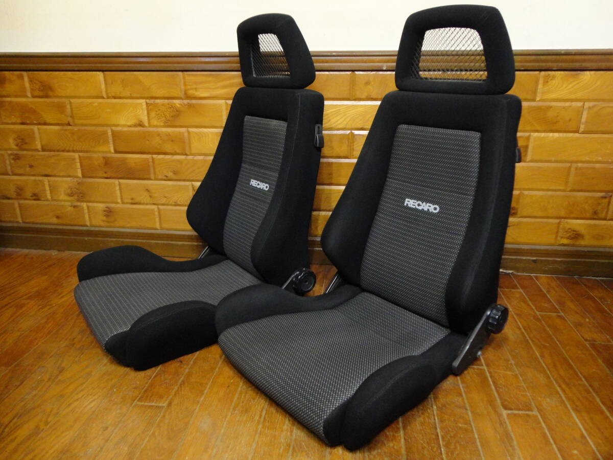 ★RECARO LX-M ブラック×グレー 2脚セット★ の画像3