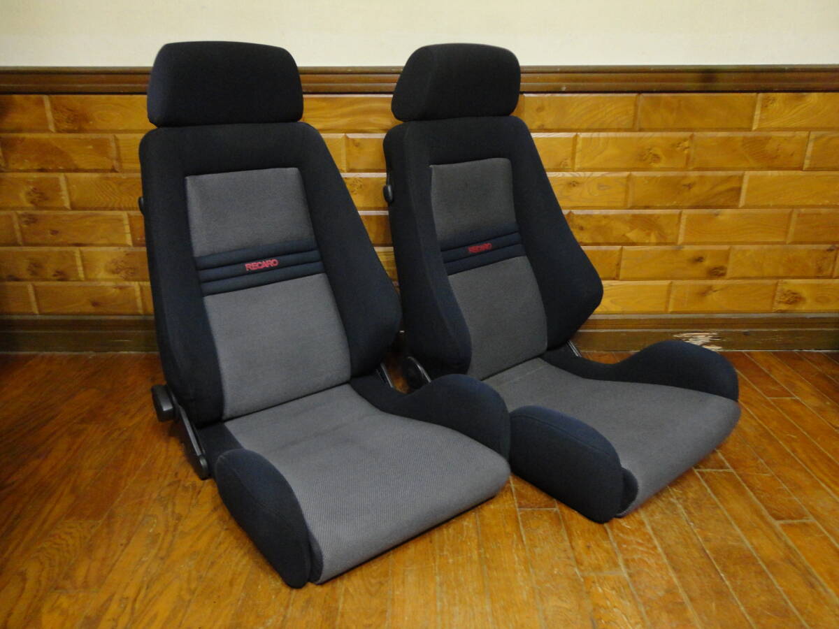 ★RECARO LX-S ブラック×グレー 左右セット★ の画像2