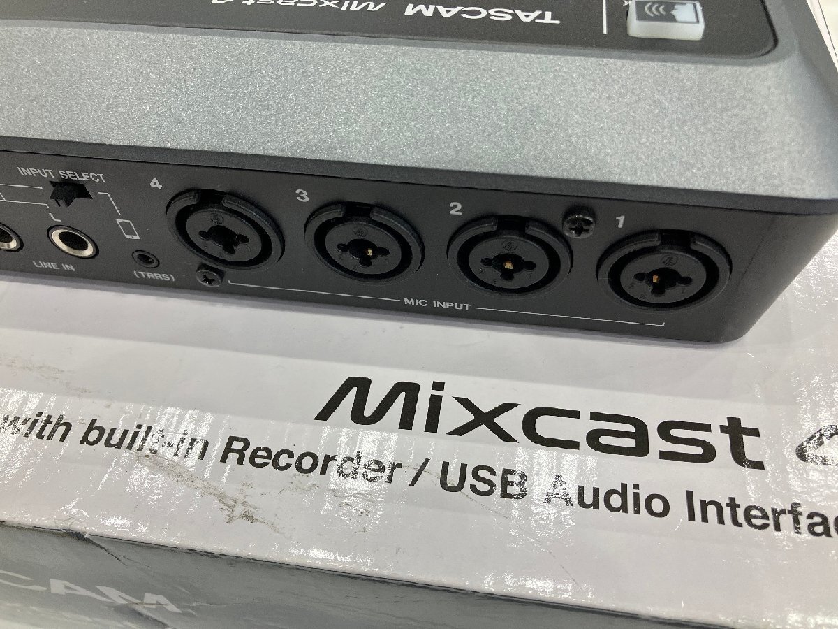 TASCAM ポッドキャストミキサー / レコーダー / USBオーディオインターフェース＆ストリーミング「Mixcast 4」【No.1146】の画像9