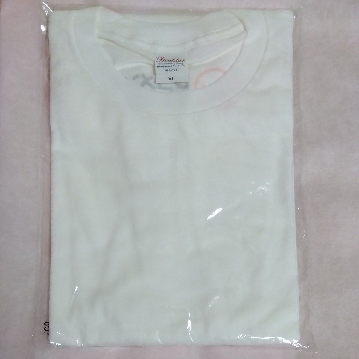 レコメン!  Tシャツ XL サイズ　白×オレンジ　文化放送 