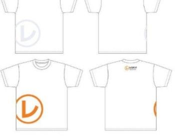レコメン!  Tシャツ XL サイズ　白×オレンジ　文化放送 