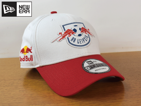 1円スタート!【未使用品】(フリーサイズ) NEW ERA 9 FORTY RED BULL RB LEIPZIG ニューエラ キャップ 帽子 男女兼用 K27_画像1