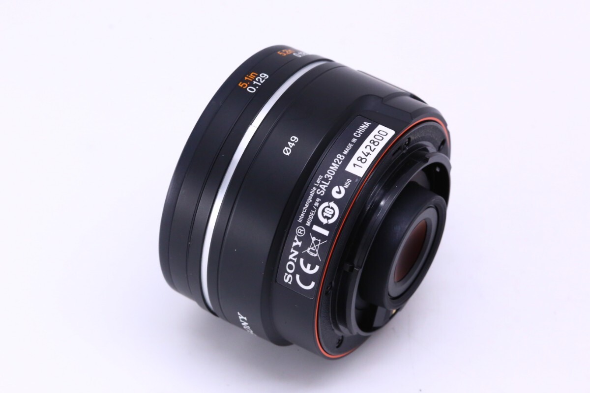 【極上美品】ソニー SONY DT 30mm F2.8 MACRO SAL30M28 #12356_画像8