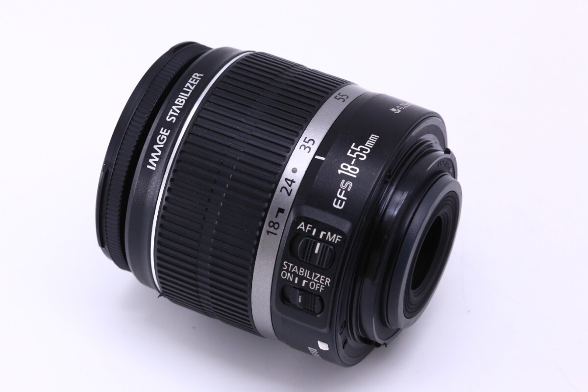 【極上美品】キヤノン Canon EF-S 18-55mm F3.5-5.6 IS #12430の画像6