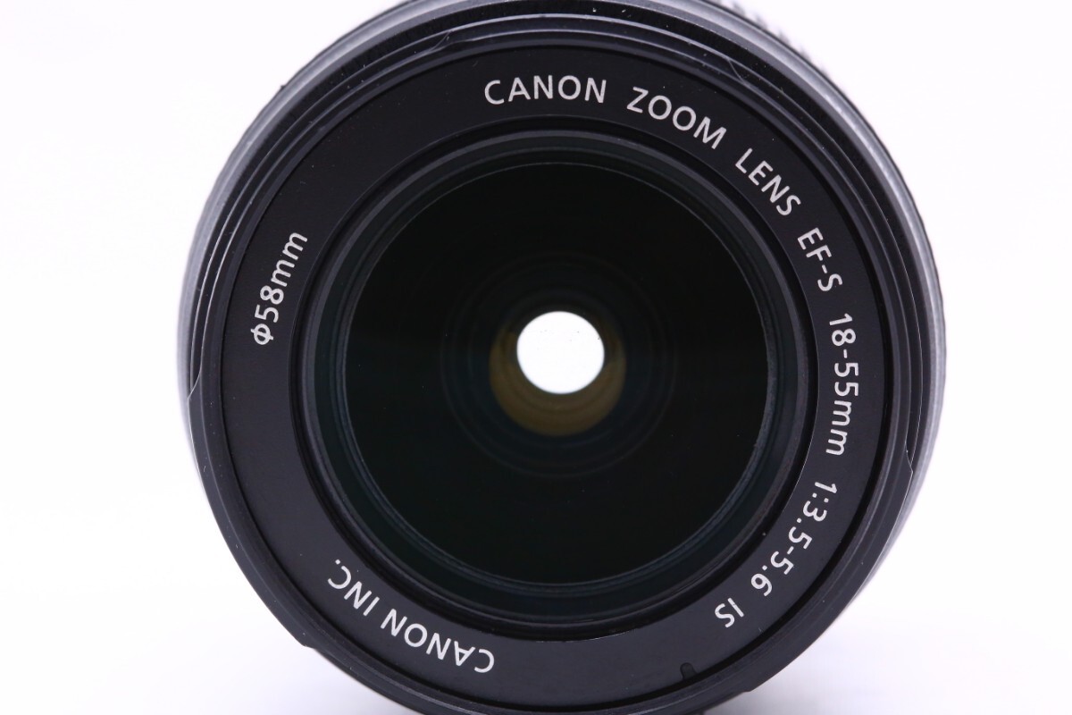 【極上美品】キヤノン Canon EF-S 18-55mm F3.5-5.6 IS #12430の画像3