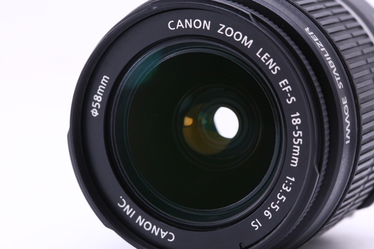 【極上美品】キヤノン Canon EF-S 18-55mm F3.5-5.6 IS #12430の画像2