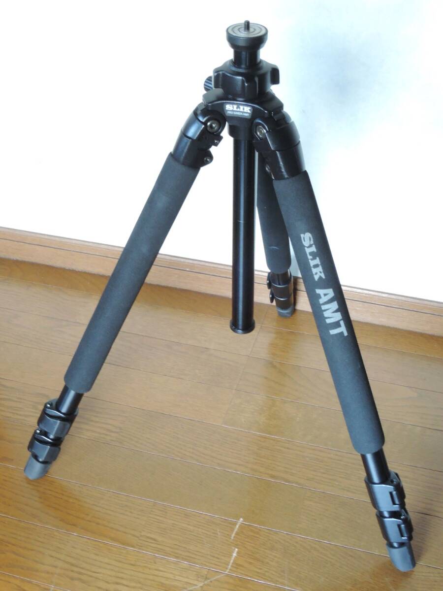 スリック 自由雲台＋三脚／SLIK VARIABLE BALL JOINT HEAD 5774 ＋ PRO 500DX-AMT (TRIPOD)の画像4