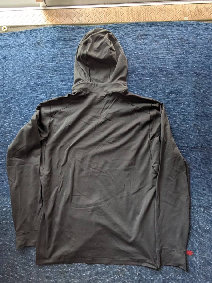 ARC’TERYX/Motus AR Hoody/アークテリクス/モータス AR フーディ/ブラック/メンズLサイズ/ブラック