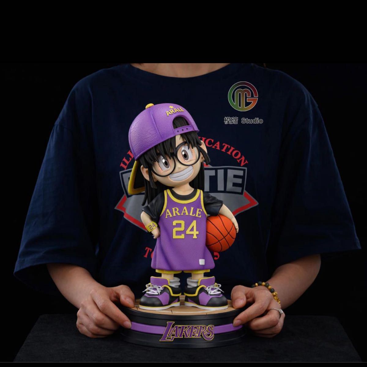 Dr スランプ アラレちゃん バスケットボール ガレージキット Dr スランプ アラレちゃん バスケットボール ガレージキット