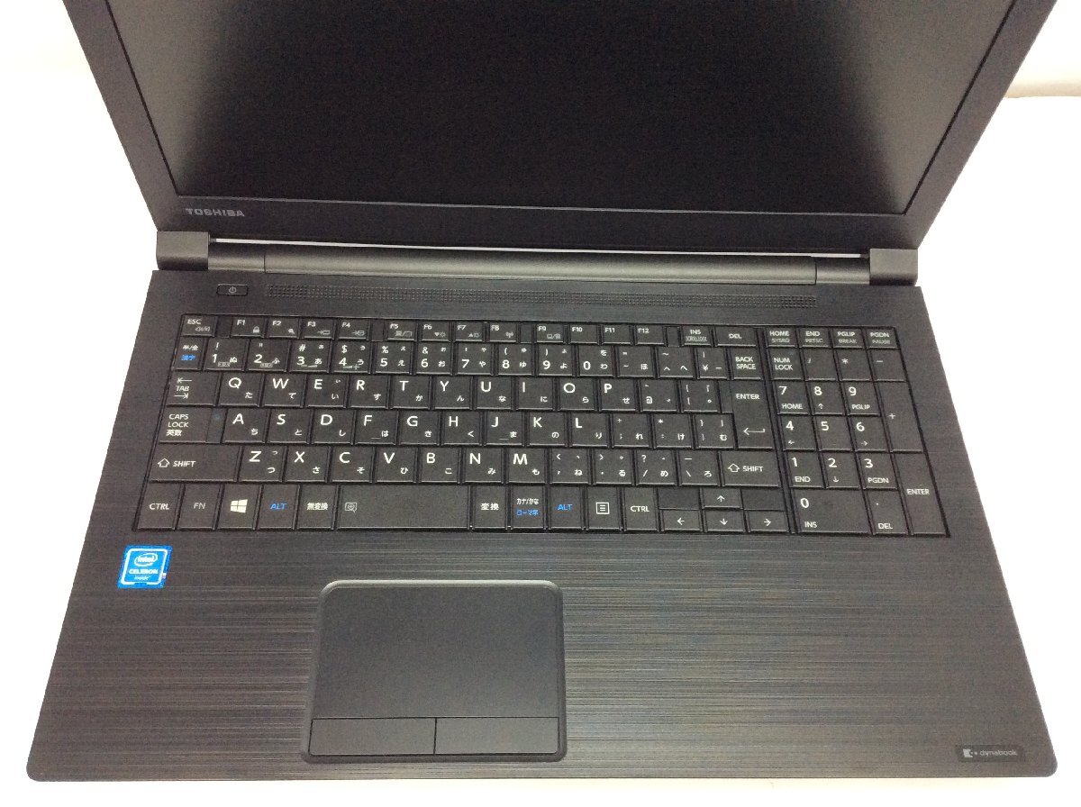 ジャンク/ TOSHIBA dynabook B65/DP A6B5DPW4BA21 Intel Celeron 3867U メモリ8.19GB ストレージ無し 【G20986】の画像4